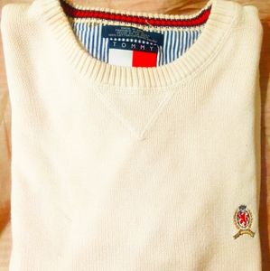 Vintage Tommy Hilfiger Men's Crew Neck Knitted